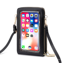 Women Hand Bags Touchscreen Mini Handy Bag Geldbörsen und Handtaschen Frauen Handy kleine Schulterkreuzkörperbeutel